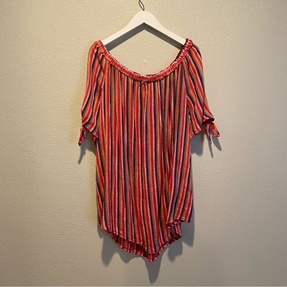 Rip Curl Swim Coverup Dress Surf Sedona Multi Color Jacquard Size Large - Picture 8 of 10